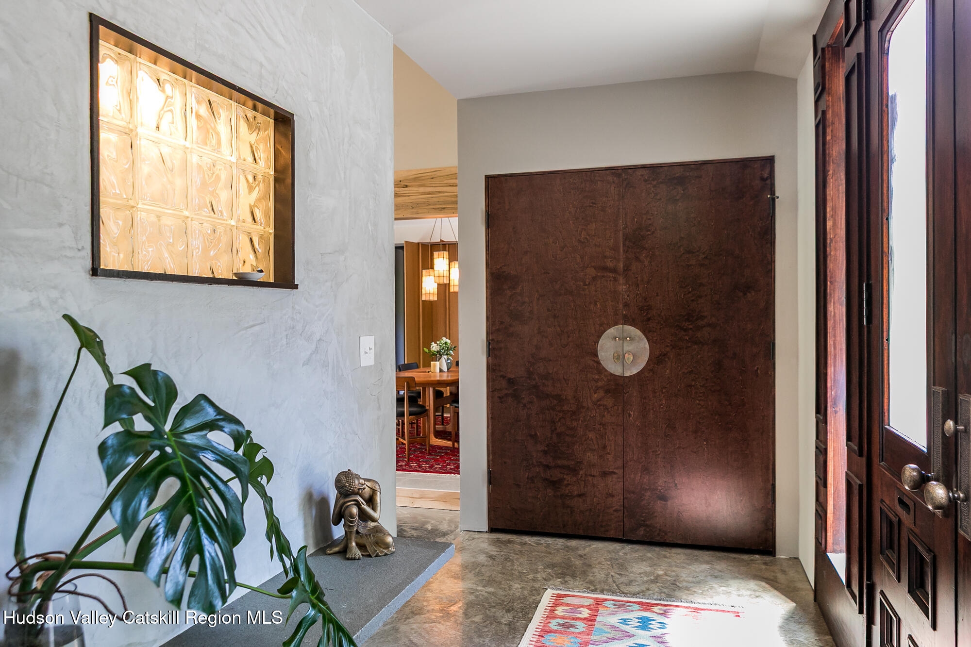 35 Fern Hollow Road Stone Ridge, NY 12484 - Photo 7 of 40 a potted plant sitting in front of a bathroom