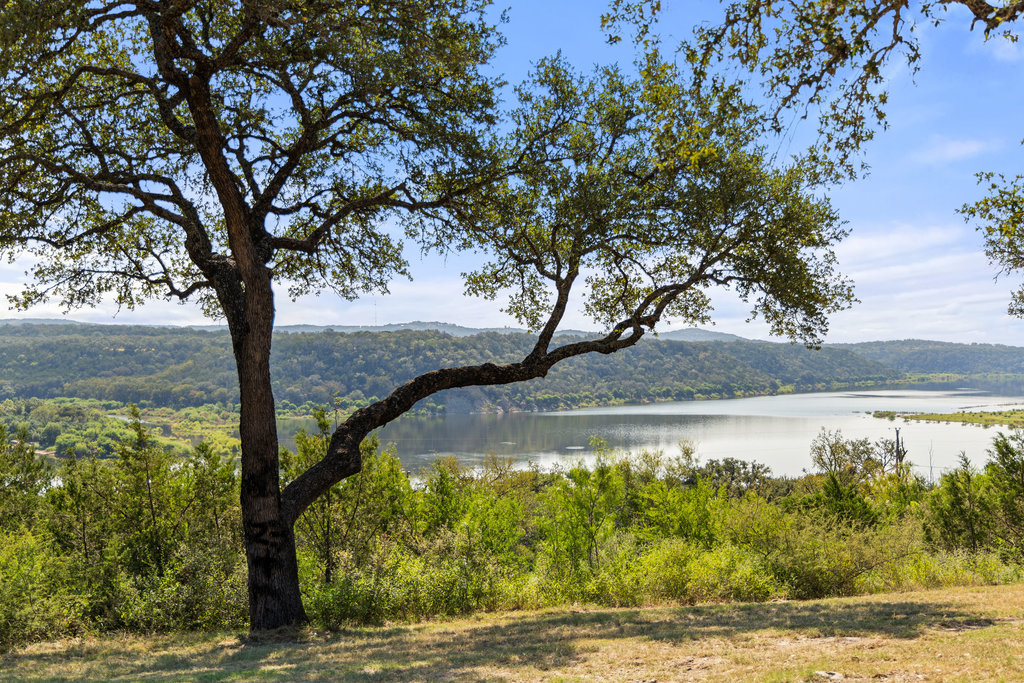 111 Swift Water Road Marble Falls, TX 78654 - Photo 2 of 37 a view of a lake view