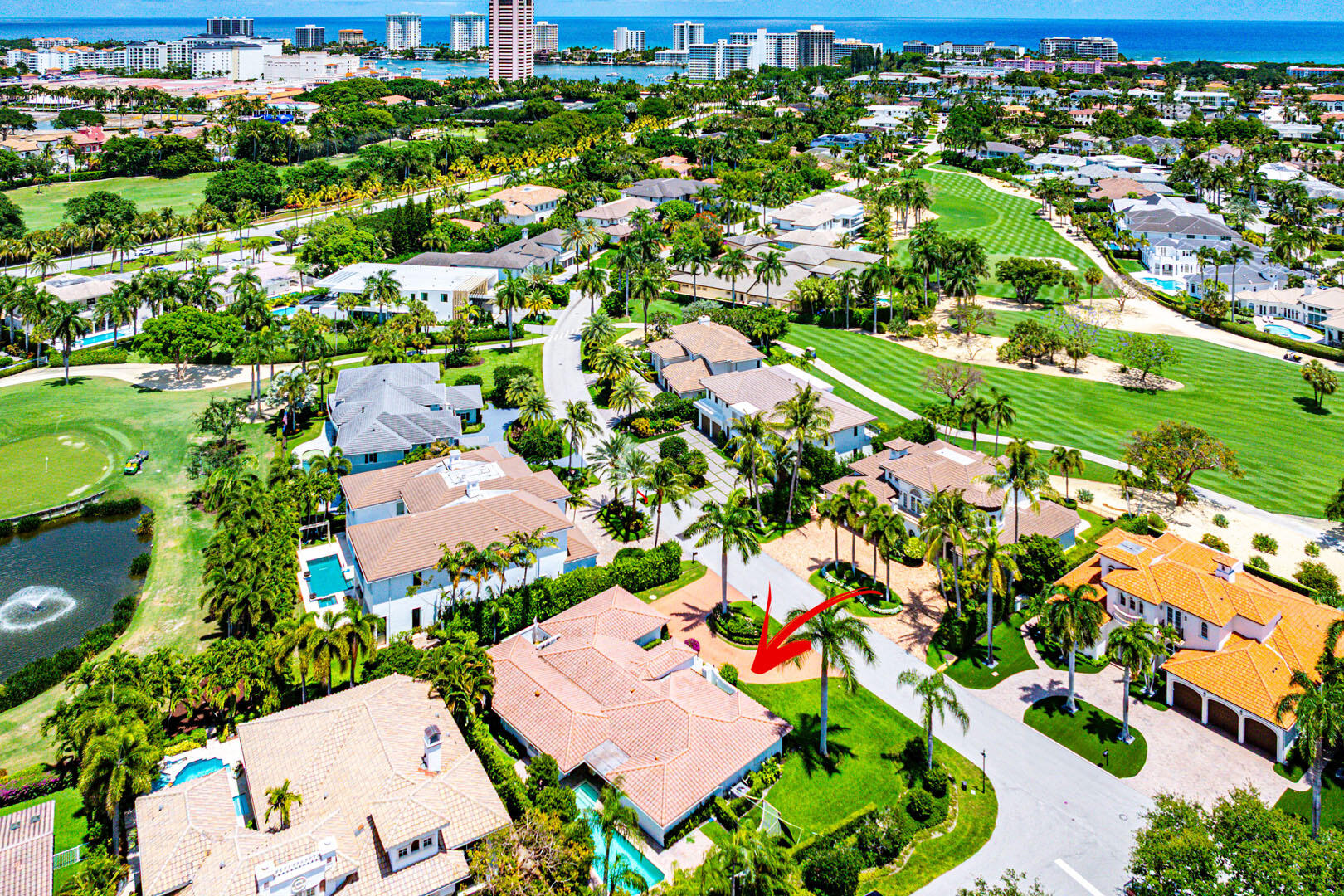 1251 Thatch Palm Drive Boca Raton, FL 33432 - Photo 44 of 44 1251_Thatch_Palm_Drive_Aerial_12
