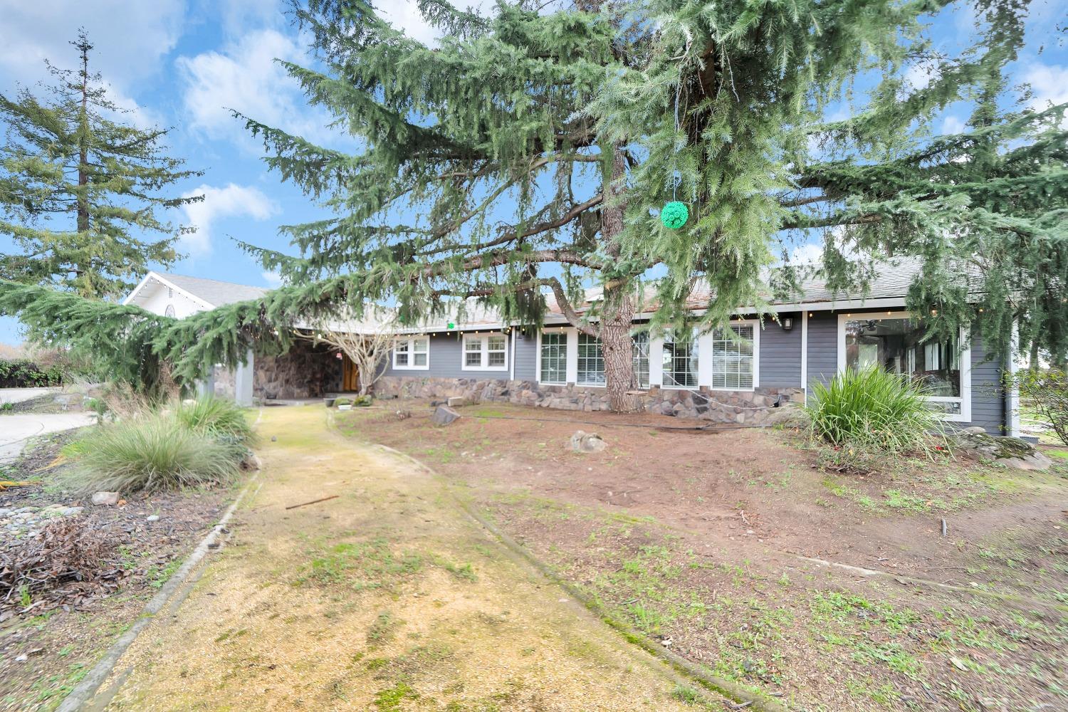 5420 East Jahant Road Galt, CA 95632 - Photo 7 of 73 a view of a yard in front of house