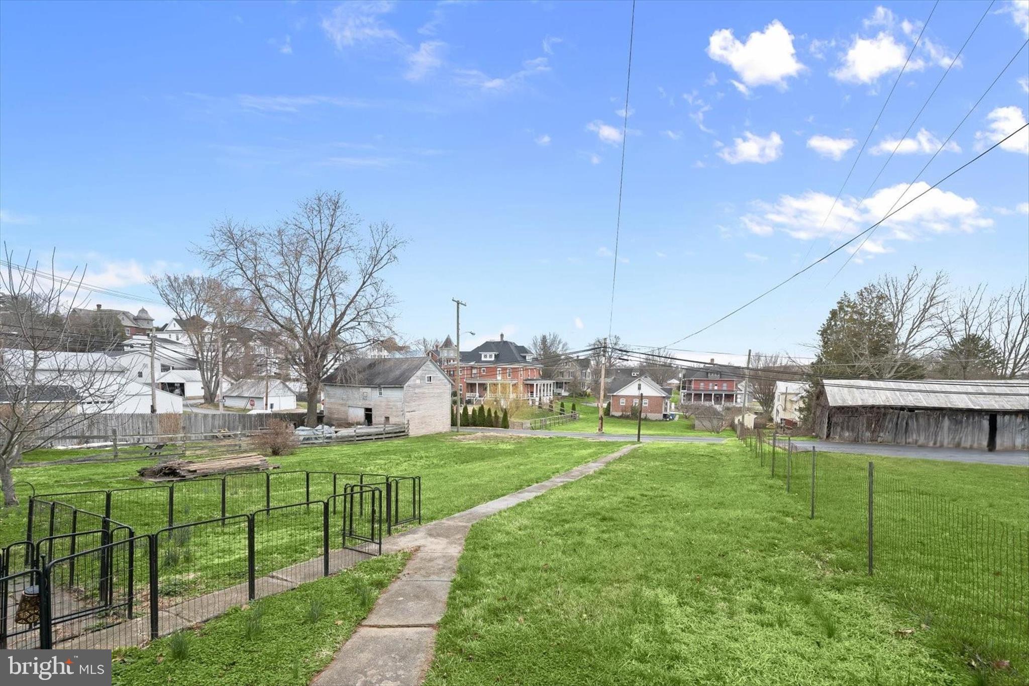 227-229 Main Street New Windsor, MD 21776 - Photo 28 of 36 a view of a big yard with a palm tree