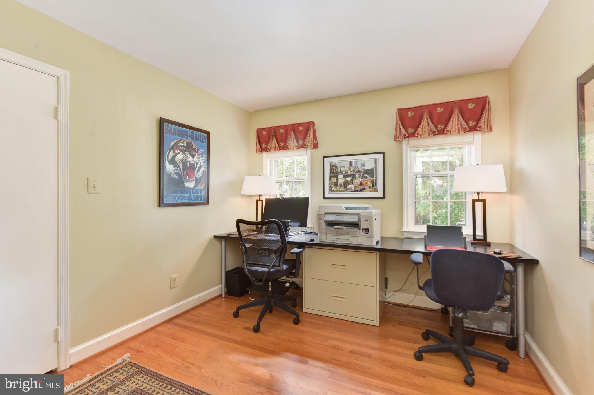 1609 Stonebridge Road Alexandria, VA 22304 - Photo 36 of 53 Home Office overlooks cut-de-sac