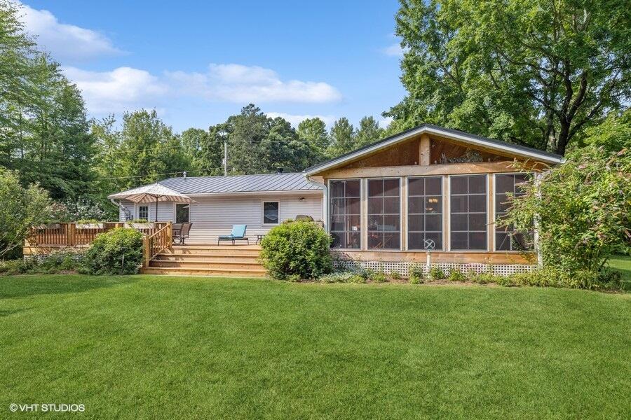 large backyard
