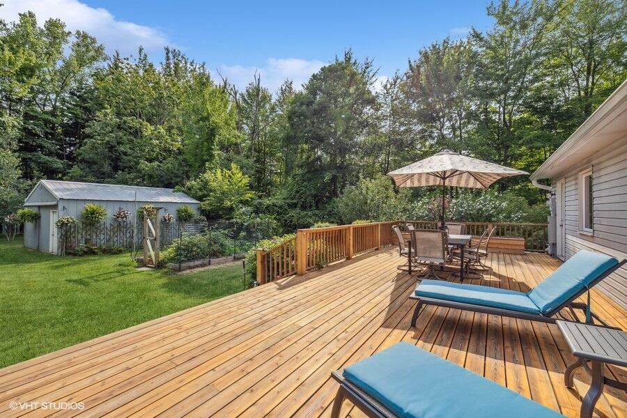 7080 West Youngren Road Three Oaks, MI 49128 - Photo 20 of 32 Huge deck