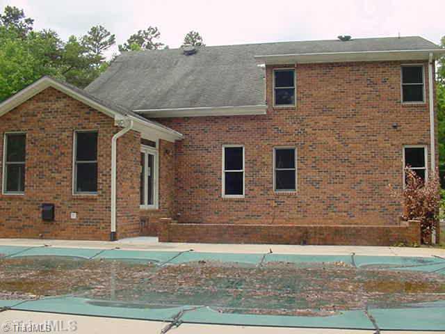 Exterior Back. rear