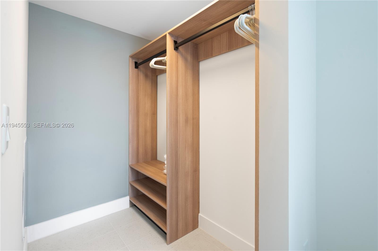 159 Northeast 6th Street, Unit 2415 Miami, FL 33132 - Photo 12 of 42 a view of an empty walk in closet