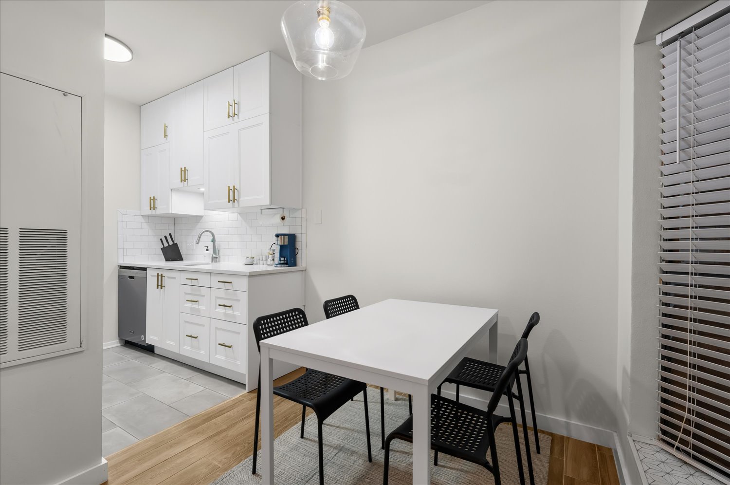 3316 Guadalupe Street, Unit 310 Austin, TX 78705 - Photo 11 of 38 Dining area featuring light wood finished floors