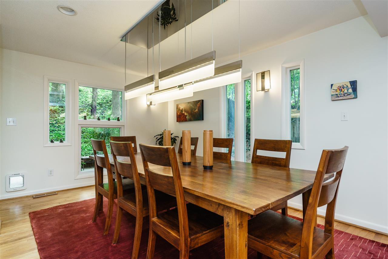 3606 Swann Street Raleigh, NC 27612 - Photo 12 of 25 This table is 104 inches long, so yours can surely fit. Light fixture does not convey. Dining Room