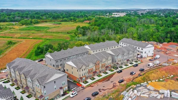 a view of a terrace with a garden