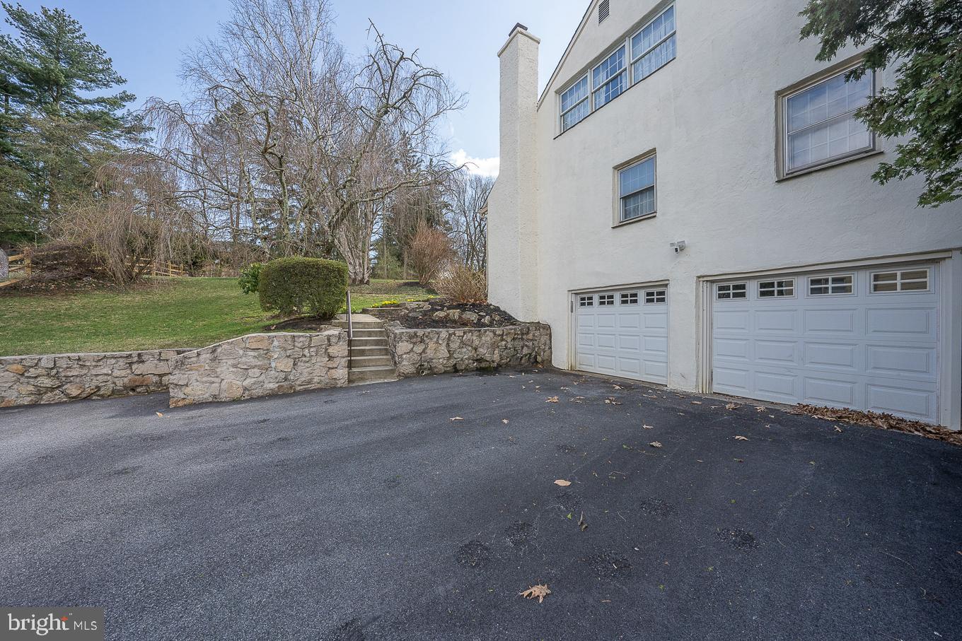 315 Saybrook Road Villanova, PA 19085 - Photo 72 of 79 Driveway to Garages