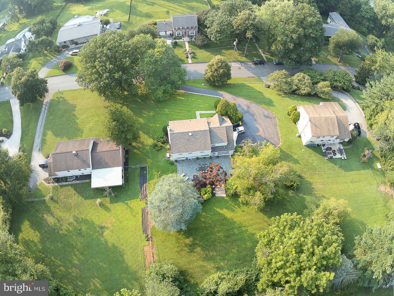 315 Saybrook Road Villanova, PA 19085 - Photo 79 of 79 Bird's Eye View (Rear)
