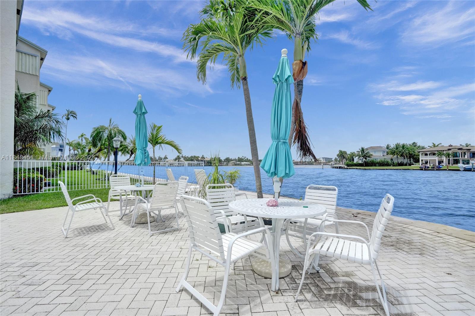 1101 South Riverside Drive, Unit 301 Pompano Beach, FL 33062 - Photo 29 of 40 a view of outdoor space yard and patio
