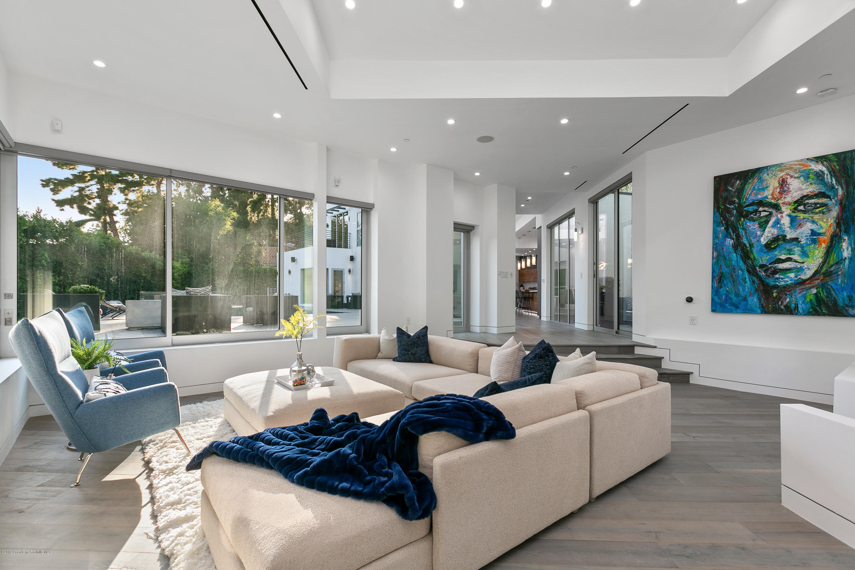 4402 Wasatch Drive La Canada Flintridge, CA 91011 - Photo 14 of 62 a living room with furniture and a large window