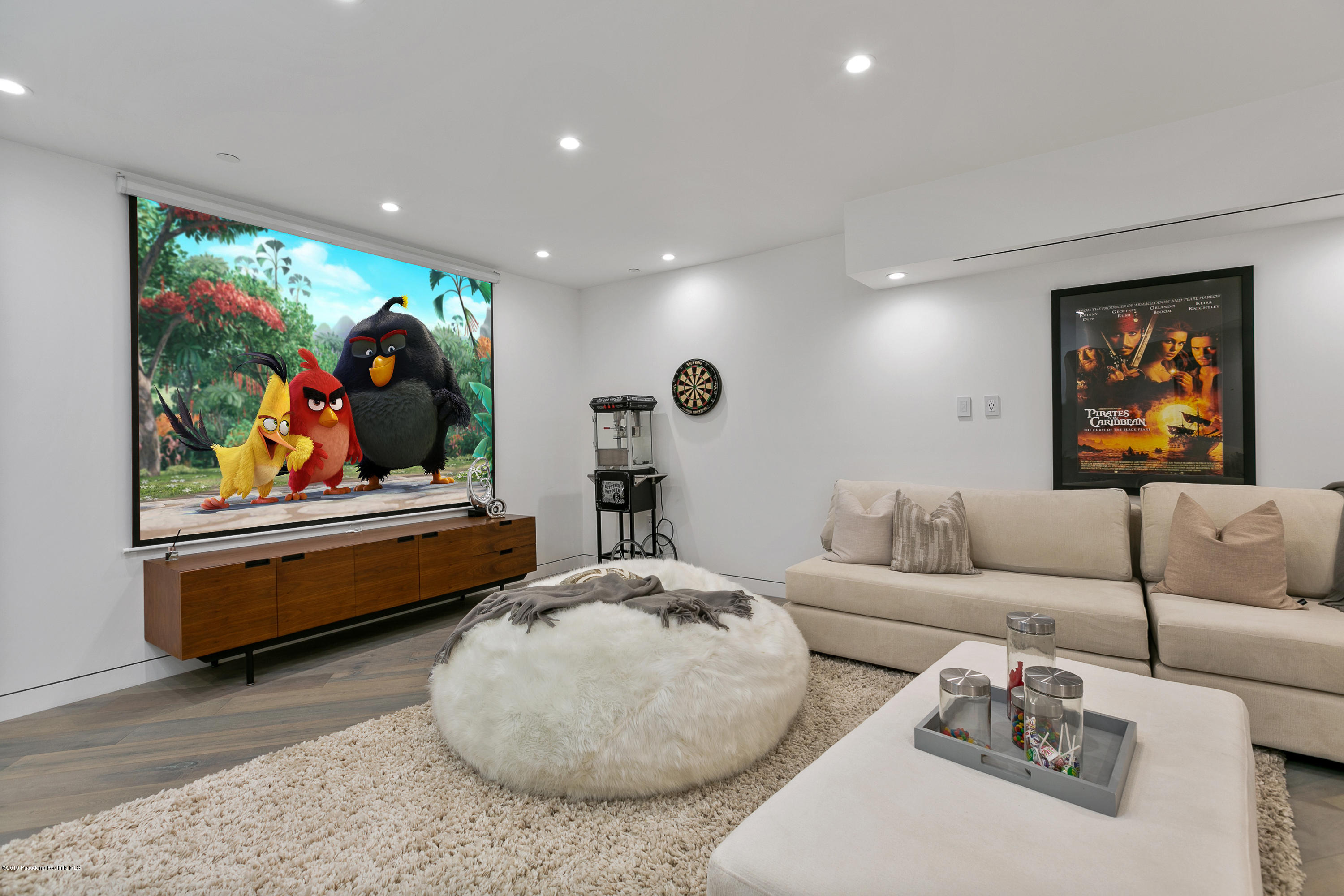 4402 Wasatch Drive La Canada Flintridge, CA 91011 - Photo 17 of 62 a living room with furniture and a flat screen tv