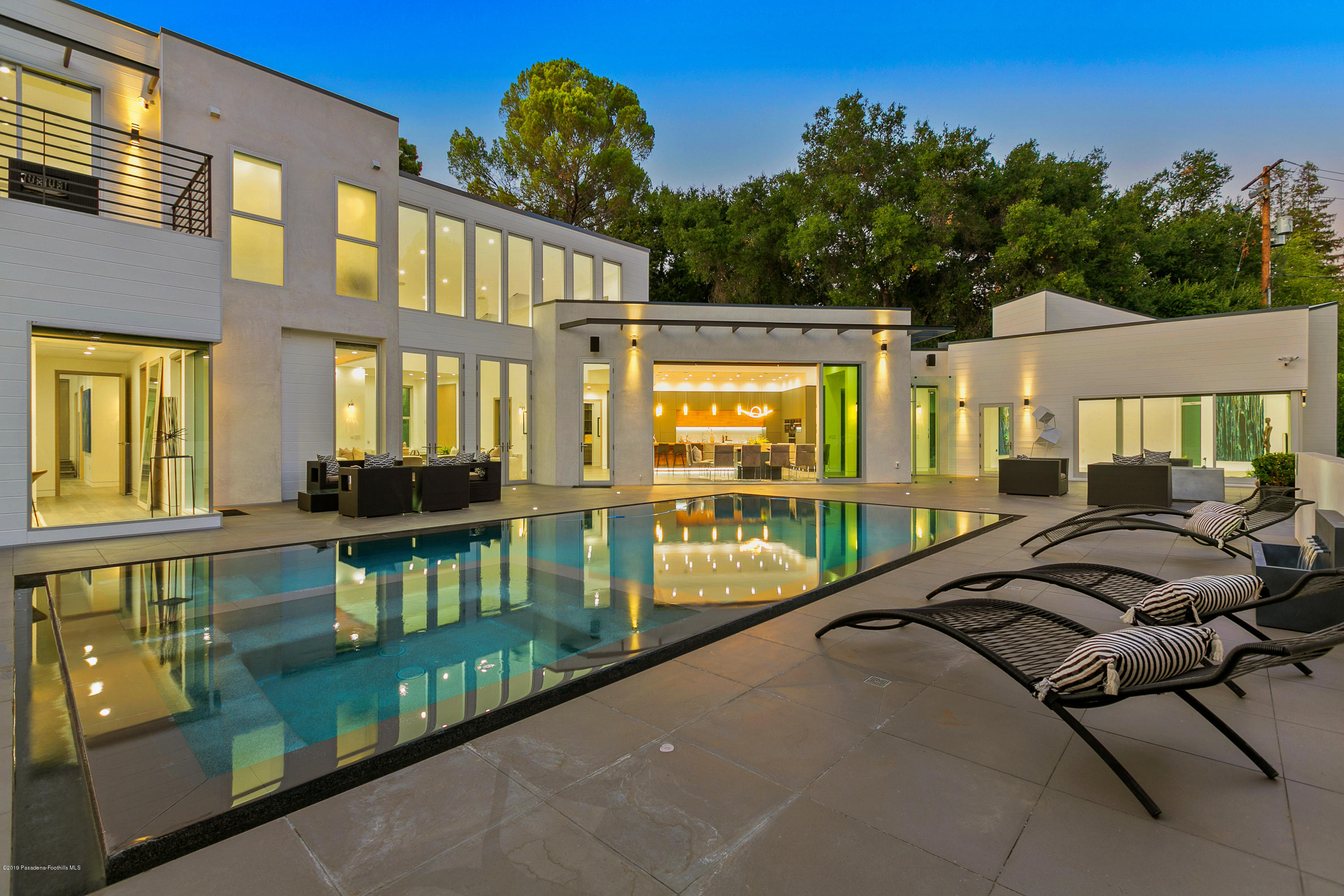 4402 Wasatch Drive La Canada Flintridge, CA 91011 - Photo 42 of 62 a view of a balcony with swimming pool