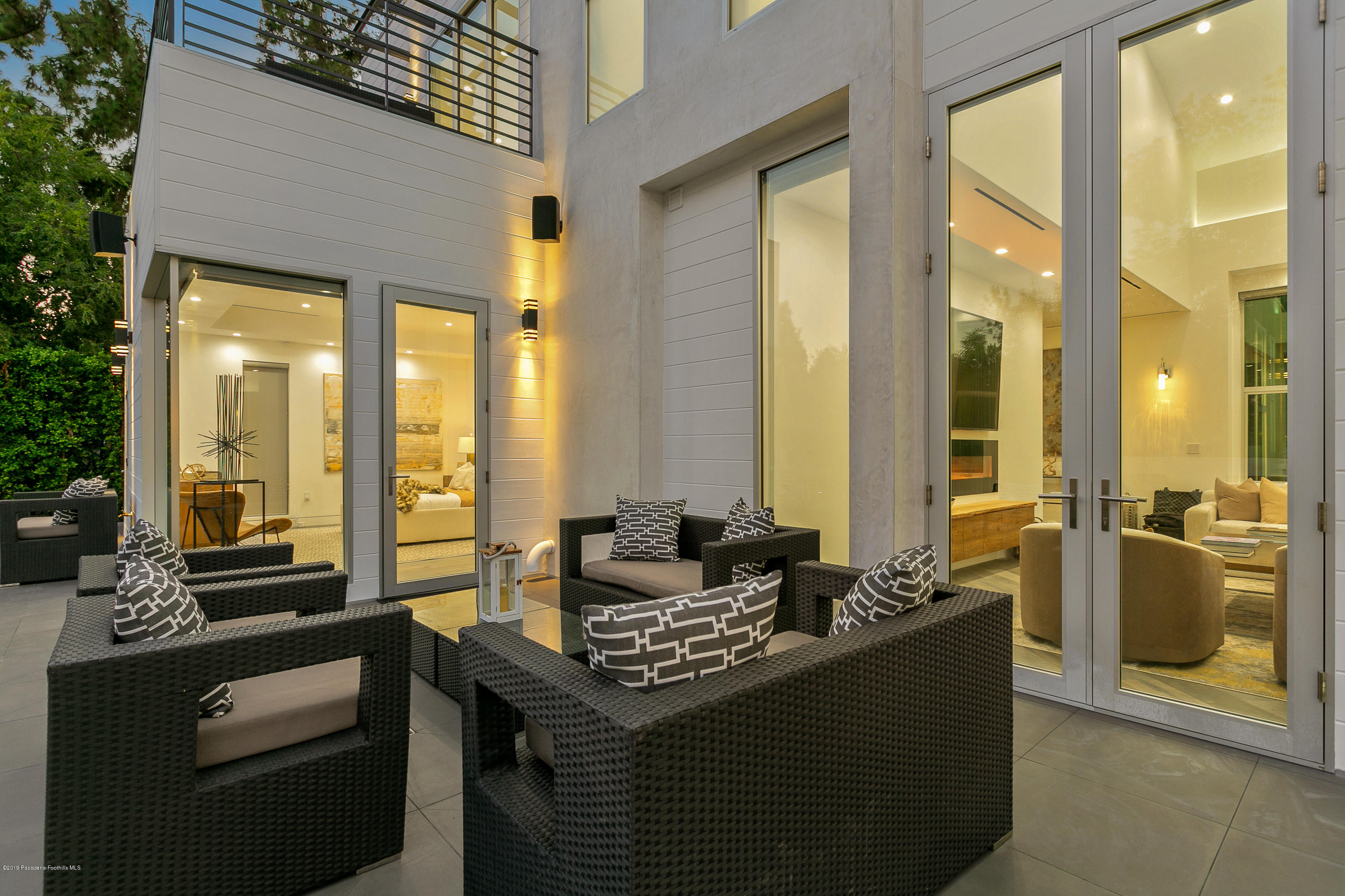 4402 Wasatch Drive La Canada Flintridge, CA 91011 - Photo 48 of 62 a living room with furniture and large windows