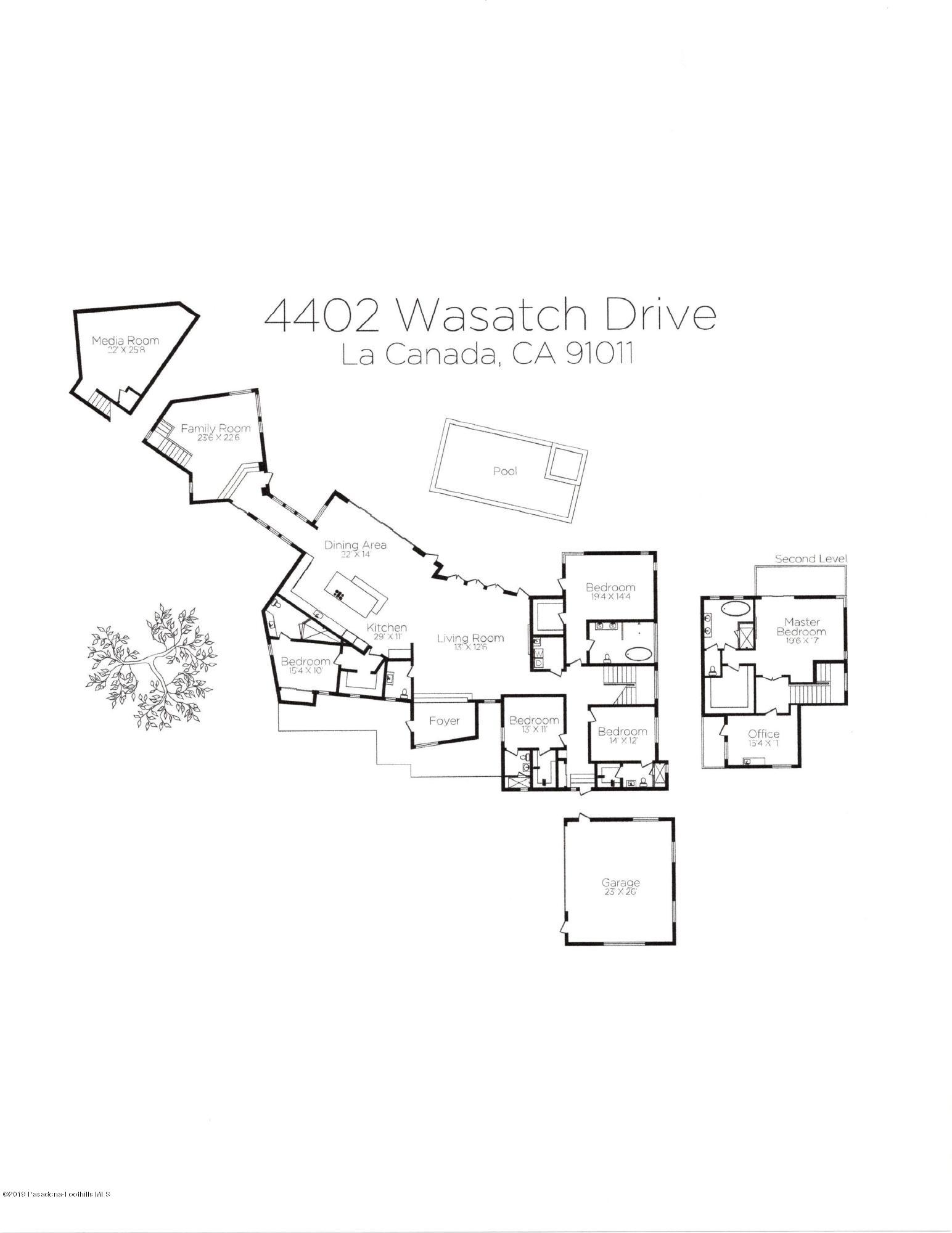 4402 Wasatch Drive La Canada Flintridge, CA 91011 - Photo 62 of 62 a picture of a bench in a white building