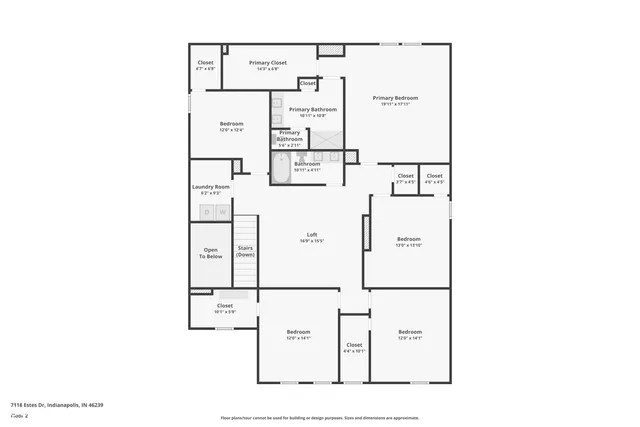 $434,999 | 7118 Estes Drive, Indianapolis, IN 46239