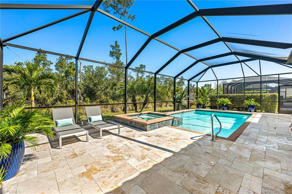 4686 Abaca Circle Naples, FL 34119 - Photo 35 of 47 a view of pool with a patio