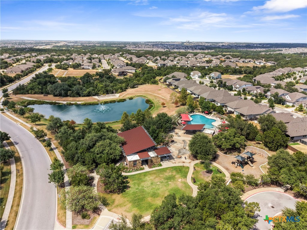 604 Golden Glory Road Leander, TX 78641 - Photo 31 of 35 Aerial view of Bryson’s Backyard amenity center