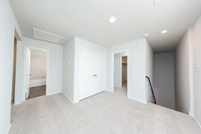 a view of empty room