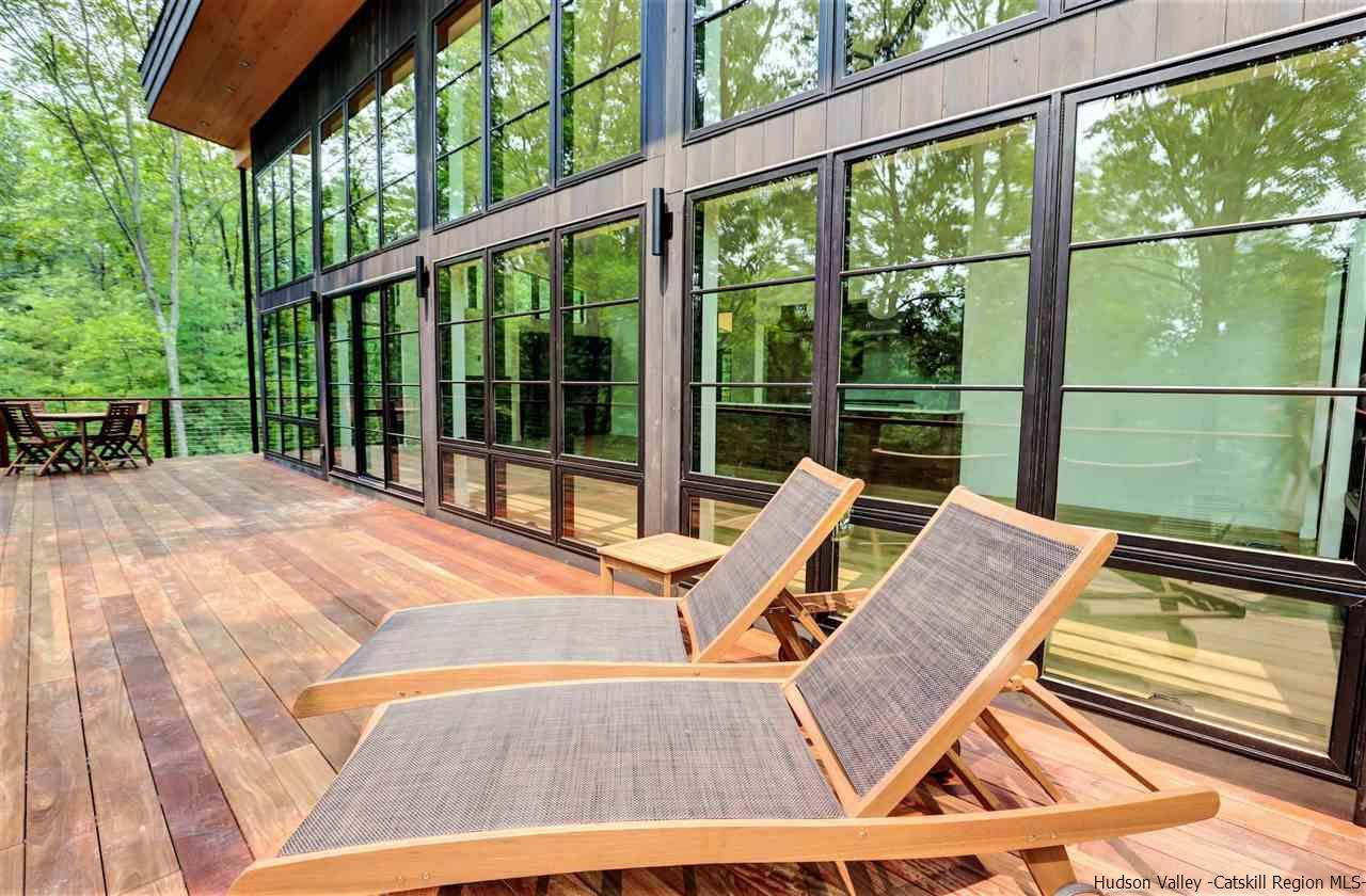 10 Hidden Mountain Stone Ridge, NY 12484 - Photo 28 of 35 a view of sitting area with furniture and wooden deck