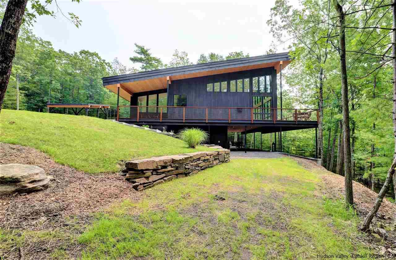 10 Hidden Mountain Stone Ridge, NY 12484 - Photo 3 of 35 a view of a house with backyard and sitting area