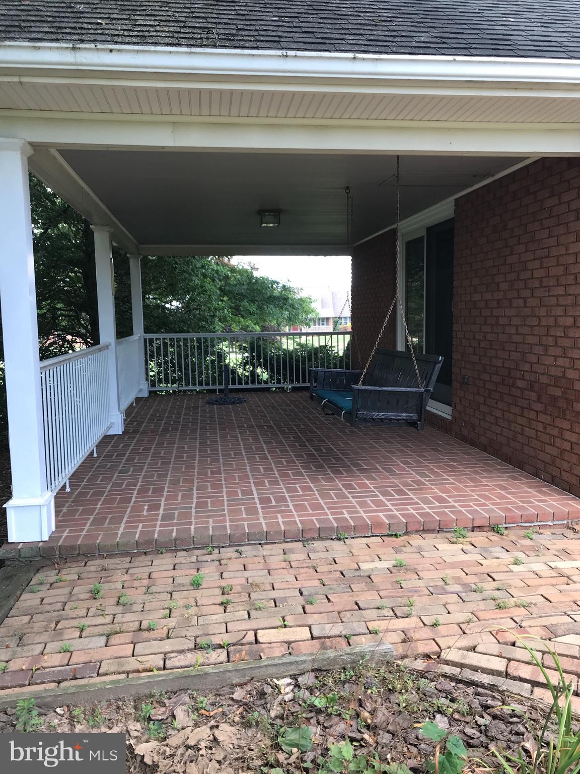 12233 Itnyre Road Smithsburg, MD 21783 - Photo 50 of 50 brick side porch, swing conveys