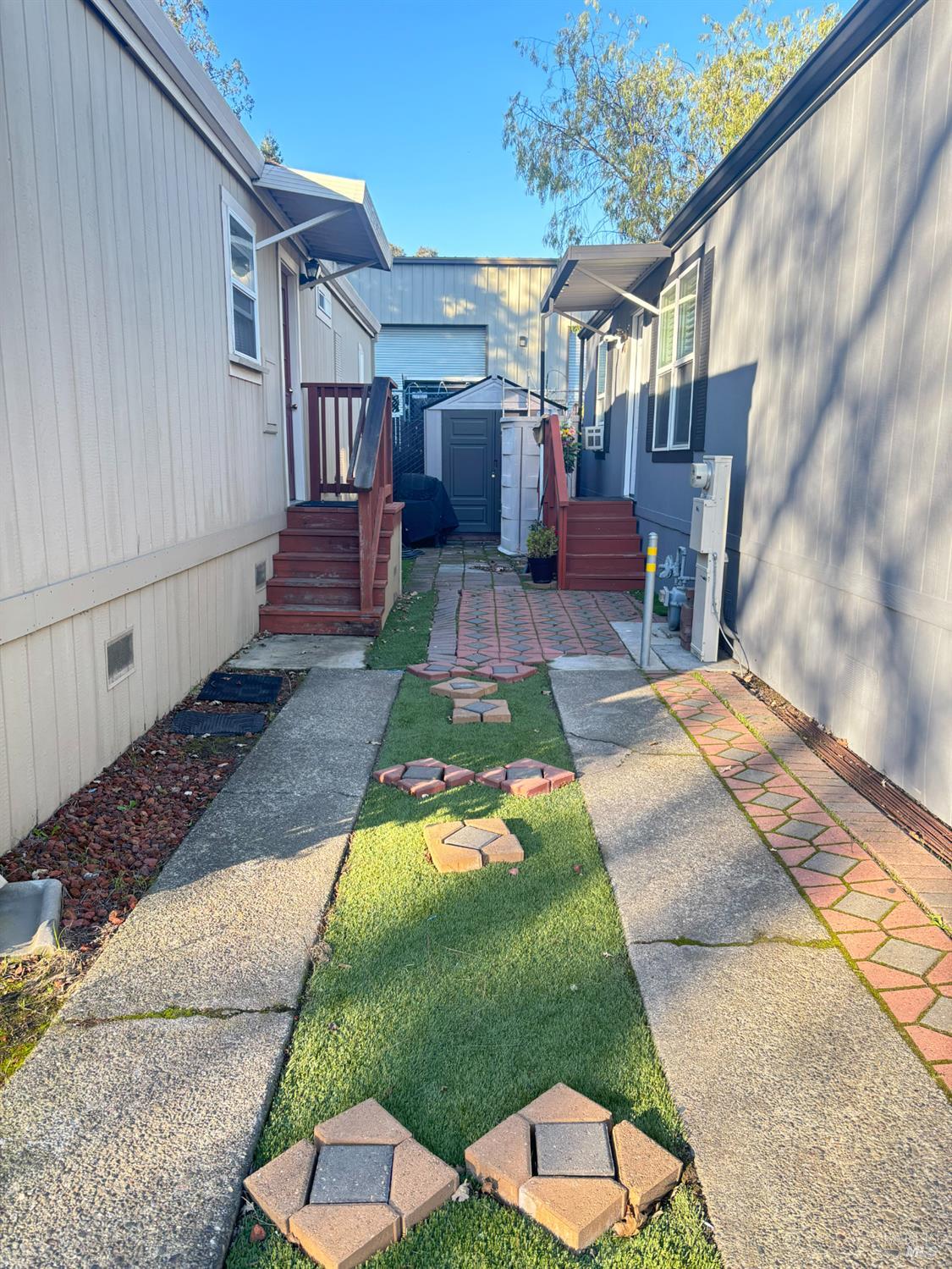 3309 South Santa Rosa Avenue South, Unit 16 Santa Rosa, CA 95407 - Photo 3 of 16 a view of a house with a backyard