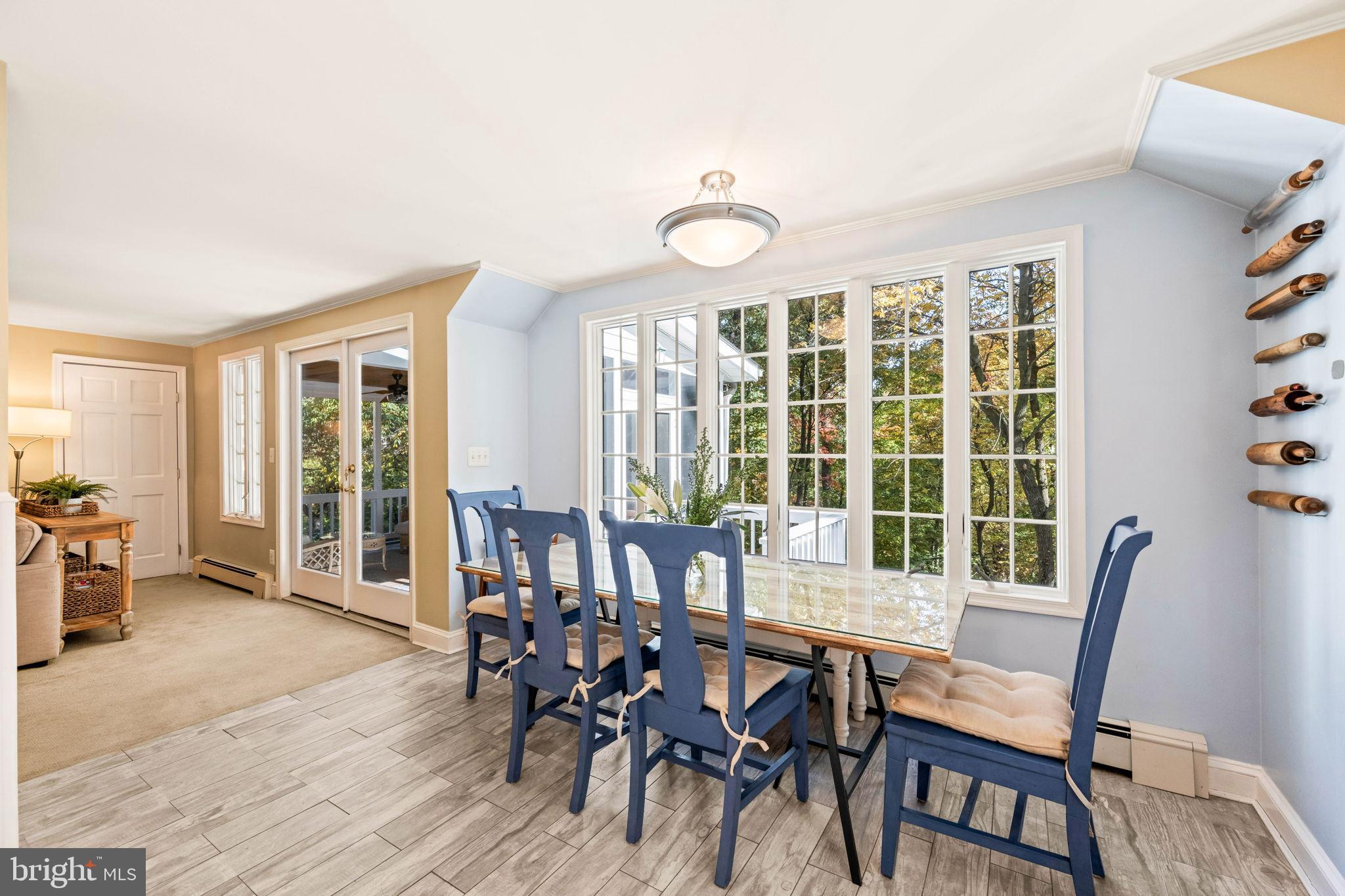 3203 Circle Hill Road Alexandria, VA 22305 - Photo 14 of 48 a view of a dining room with furniture window and outside view