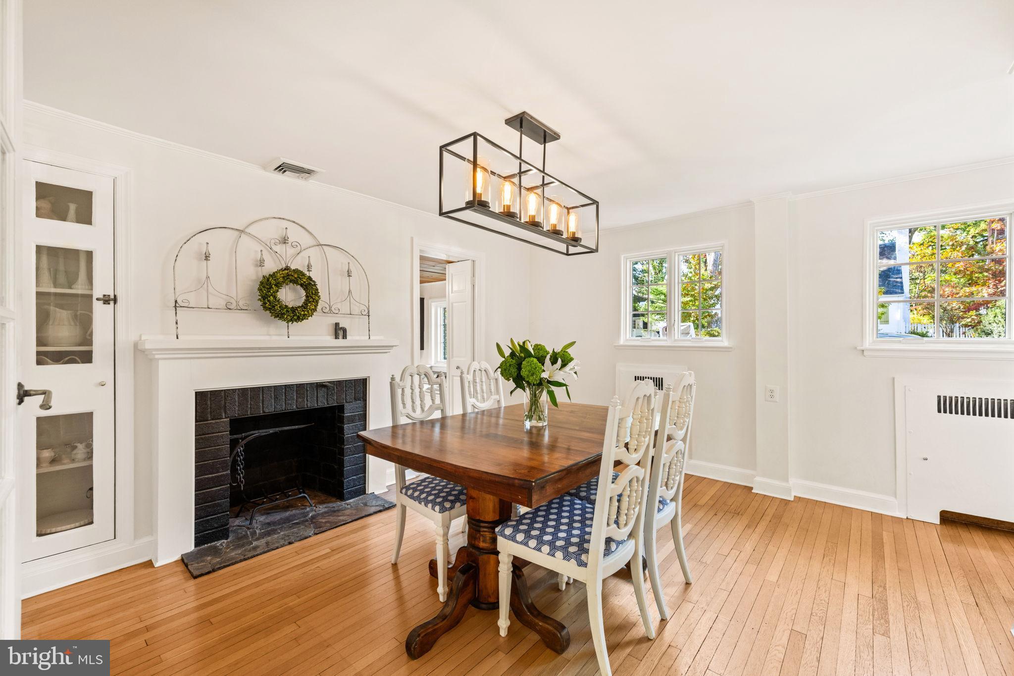 3203 Circle Hill Road Alexandria, VA 22305 - Photo 21 of 48 a view of a livingroom with furniture and a fireplace