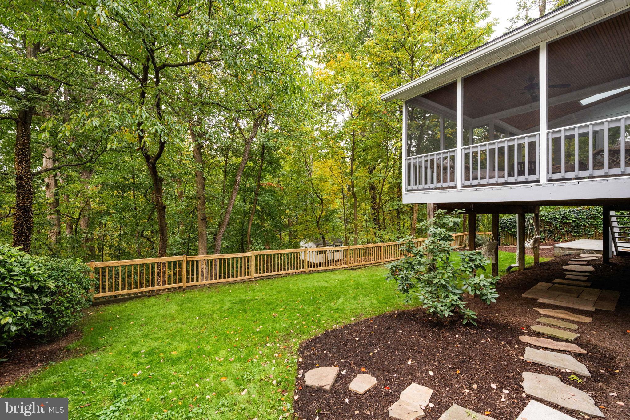 3203 Circle Hill Road Alexandria, VA 22305 - Photo 37 of 48 a view of a house with backyard and sitting area