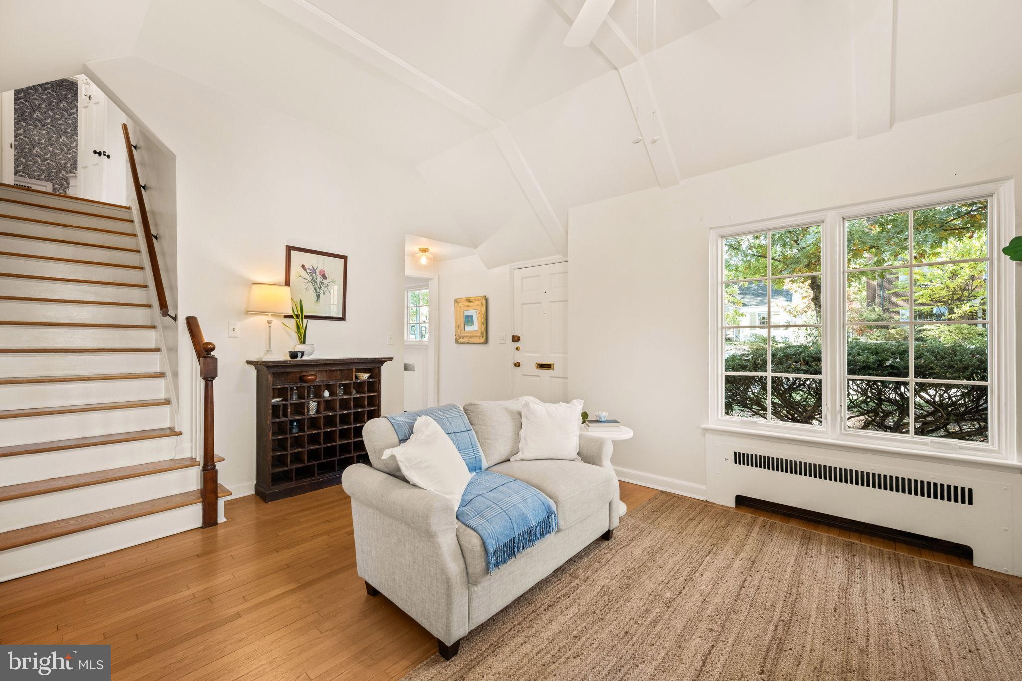 3203 Circle Hill Road Alexandria, VA 22305 - Photo 7 of 48 a living room with furniture and a wooden floor