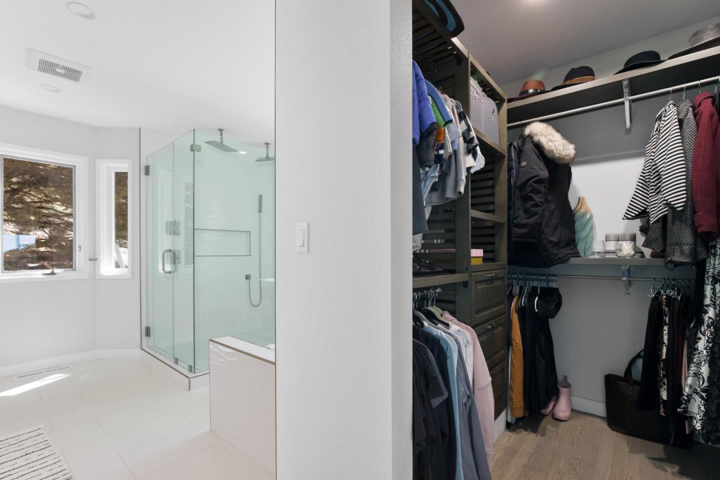 772 Aptos Ridge Circle Watsonville, CA 95076 - Photo 46 of 62 a view of walk in closet with clothes and shoes