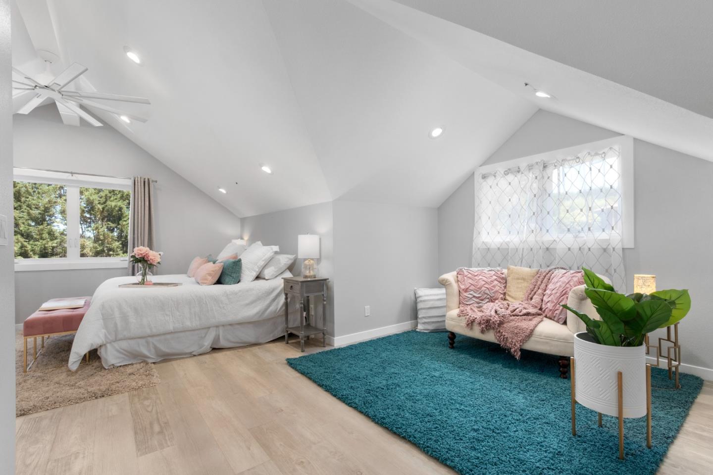 772 Aptos Ridge Circle Watsonville, CA 95076 - Photo 58 of 62 a living room with furniture and a potted plant