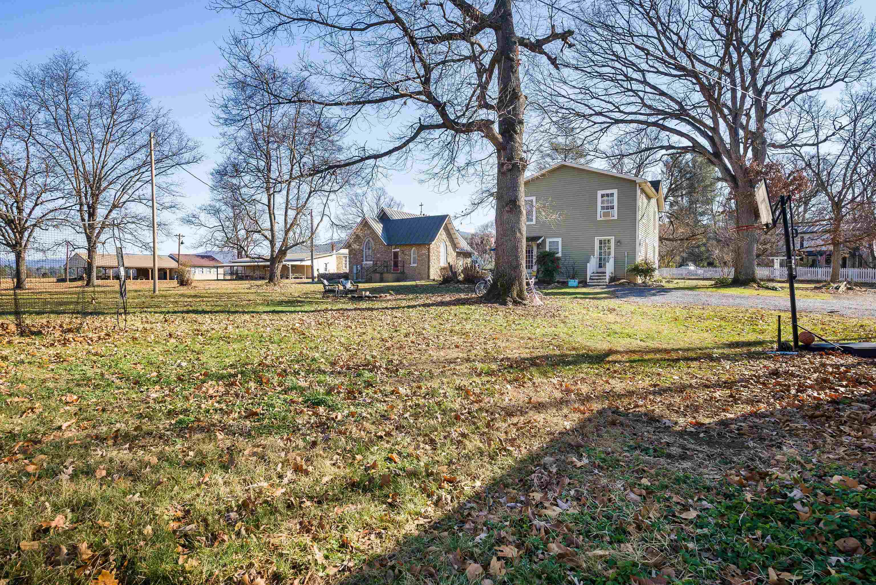 7110 Rocky Bar Road Elkton, VA 22827 - Photo 46 of 52 a view of a house with a yard covered with snow
