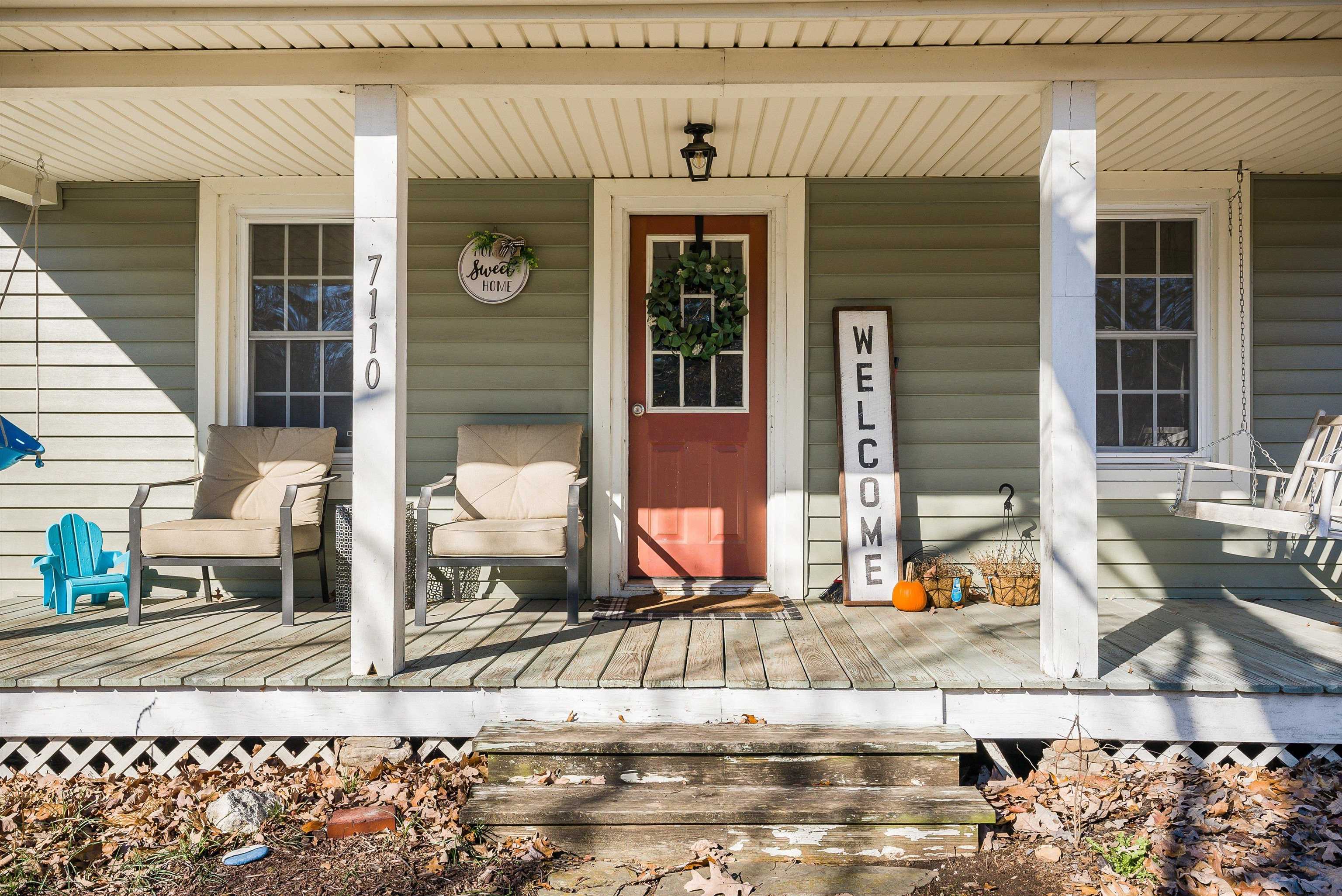 7110 Rocky Bar Road Elkton, VA 22827 - Photo 5 of 52 a front view of a house with windows