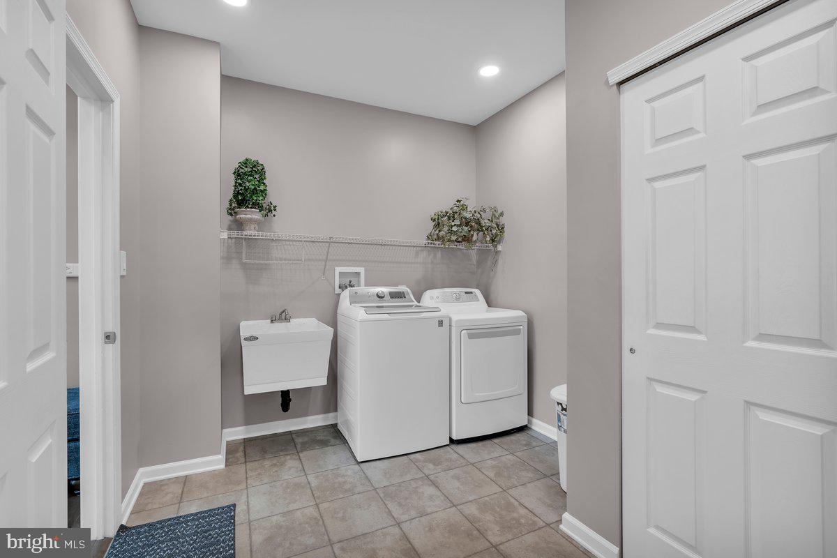 128 Willow Grove Road Shamong, NJ 08088 - Photo 28 of 84 a utility room with dryer and washer