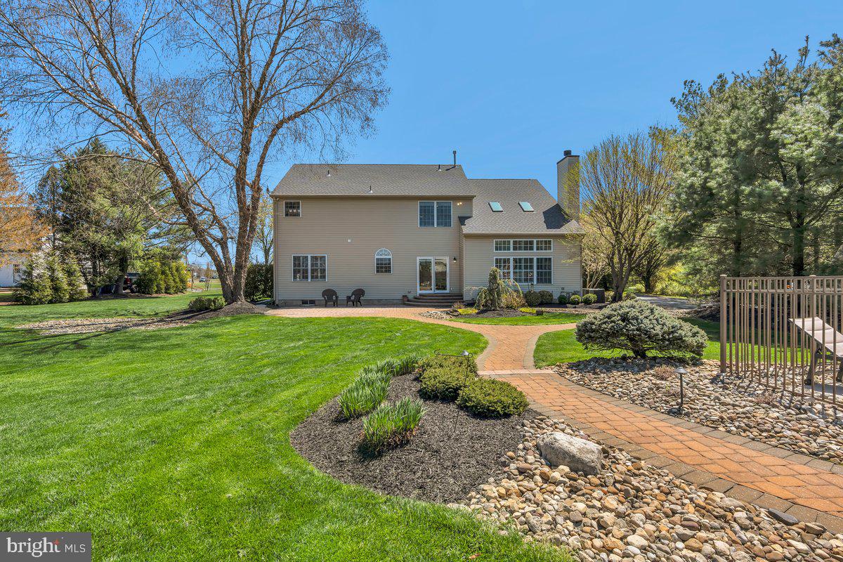 128 Willow Grove Road Shamong, NJ 08088 - Photo 56 of 84 a front view of a house with a yard and large tree