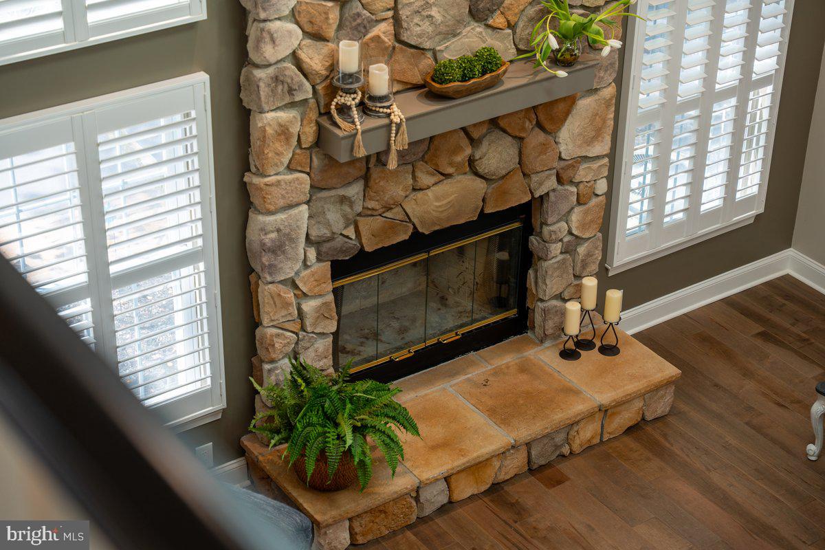 128 Willow Grove Road Shamong, NJ 08088 - Photo 71 of 84 a living room with a fireplace