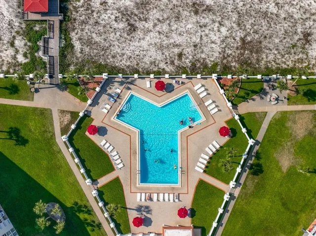 a view of outdoor space with seating area