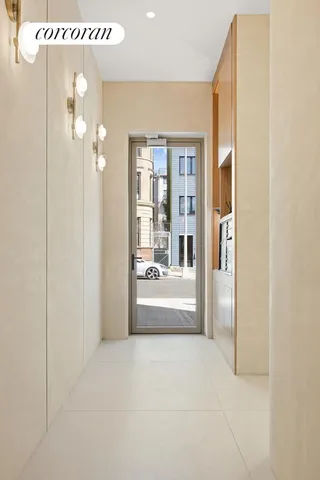 a spacious bathroom with a shower a toilet and a sink