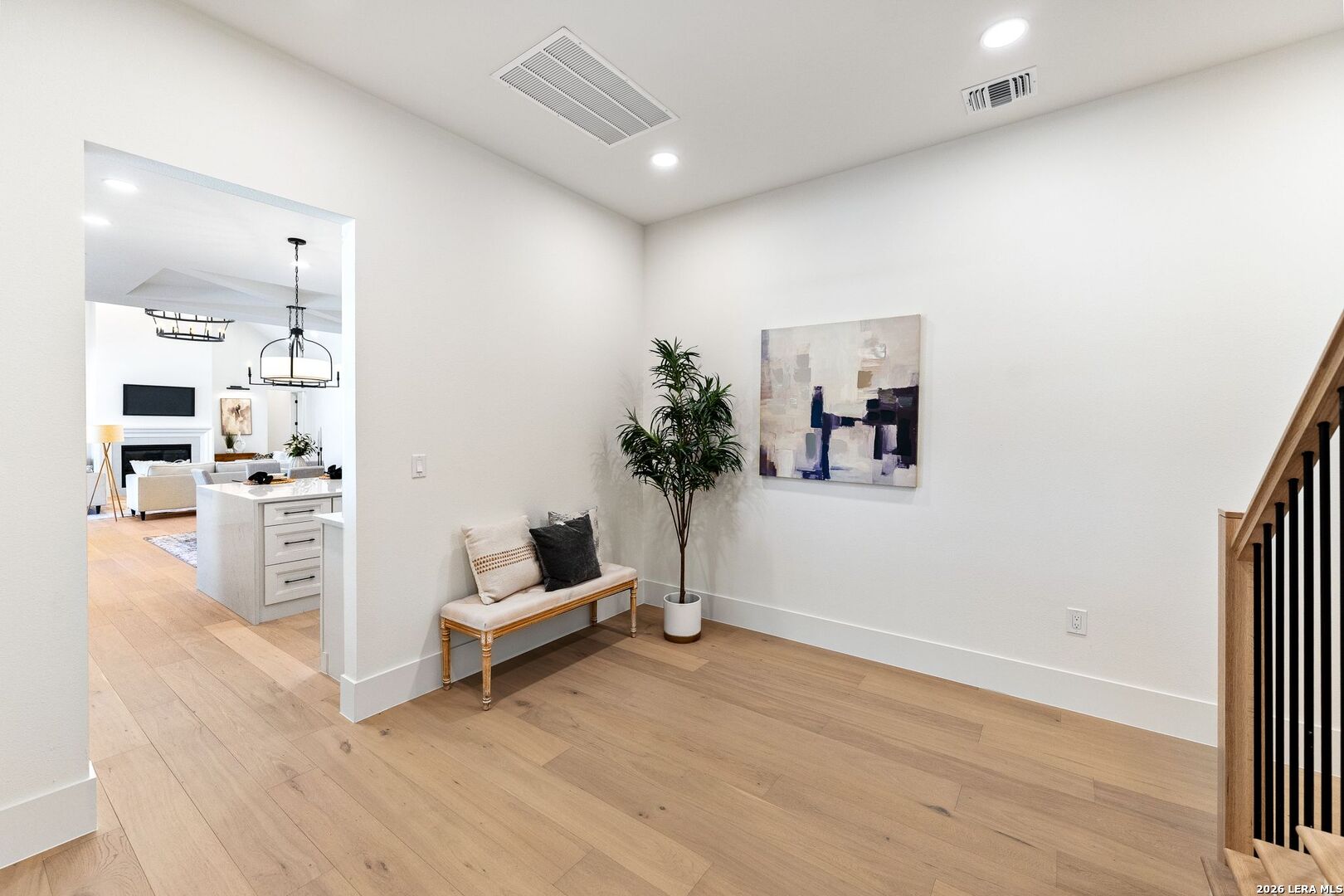 34793 High Gate Road Bulverde, TX 78163 - Photo 35 of 50 a living room with furniture and a potted plant