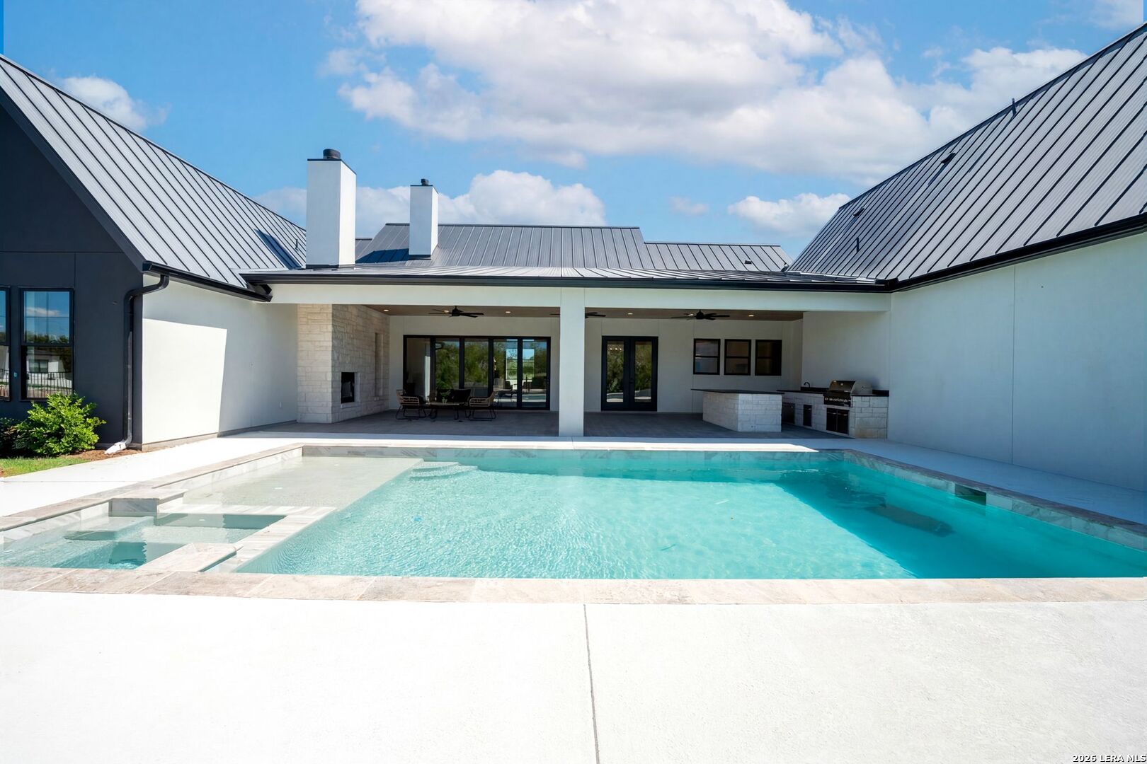 34793 High Gate Road Bulverde, TX 78163 - Photo 45 of 50 a black and white photo of a house