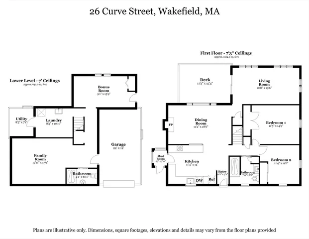 $775,000 | 26 Curve Street, Wakefield, MA 01880