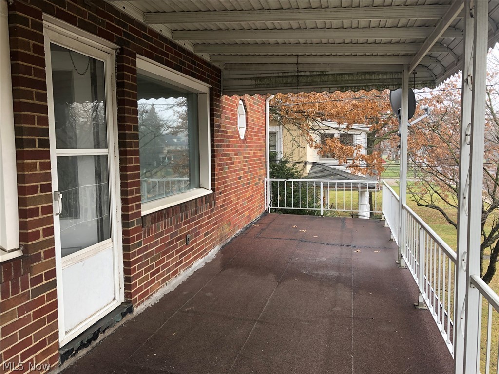 1716 Fulton Road Northwest Canton, OH 44703 - Photo 7 of 11 Large balcony for second floor unit