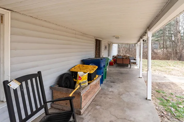 a view of lake and mountain