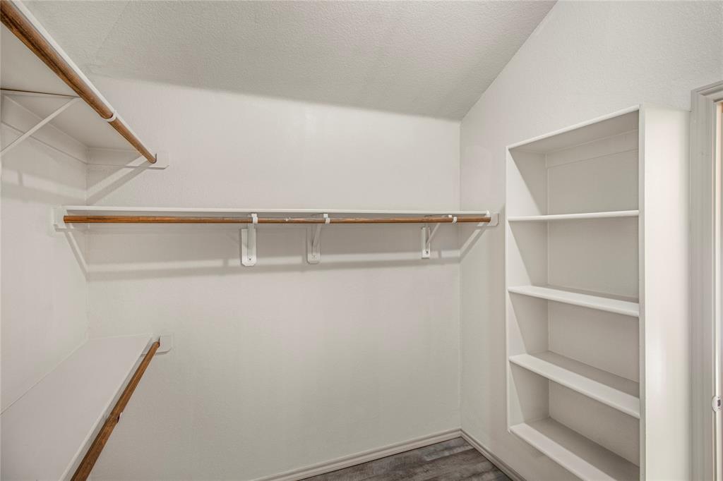 10033 Butte Meadows Drive Fort Worth, TX 76177 - Photo 28 of 31 a view of an empty walk in closet