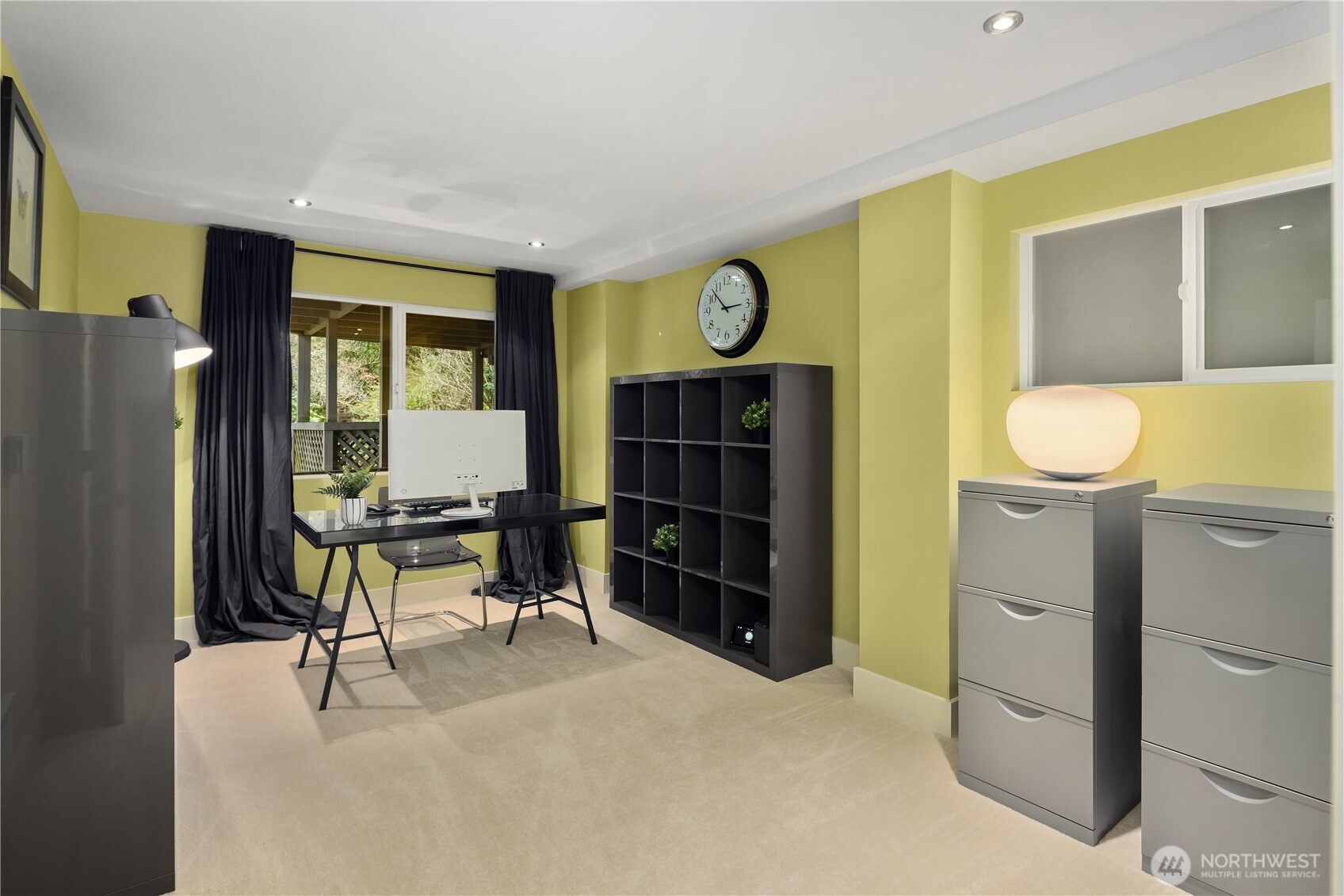 15733 25th Avenue Southwest Burien, WA 98166 - Photo 30 of 38 a view of work space with furniture and windows