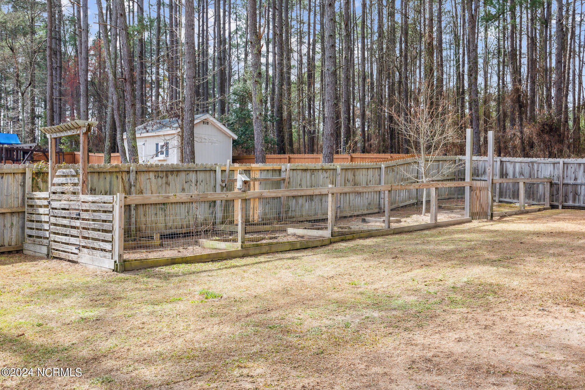 165 Dicks Hill Road Carthage, NC 28327 - Photo 34 of 44 Fenced Garden Area